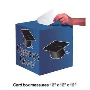 Bulk Pack of 2 Blue Graduation Card Box