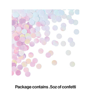 Bulk Pack of 3 Iridescent Party Confetti, 0.5 oz/Pack