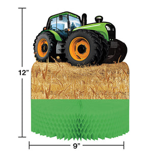 Bulk Pack of 2 Tractor Time Centerpiece