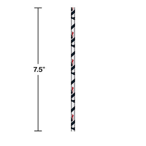 Bulk Pack of 48 Houston Texans Paper Straws