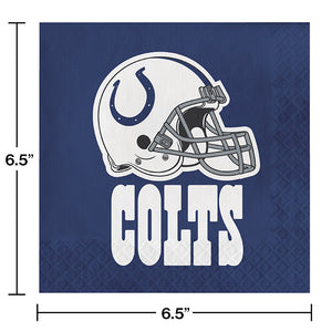 Bulk Pack of 32 Indianapolis Colts Napkins