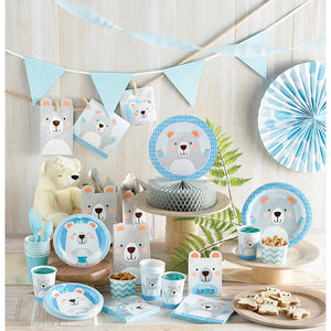 Bulk Pack of 2 Birthday Bear Party Centerpiece