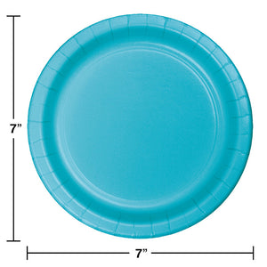 Bulk Pack of 40 Bermuda Blue Dessert Plates