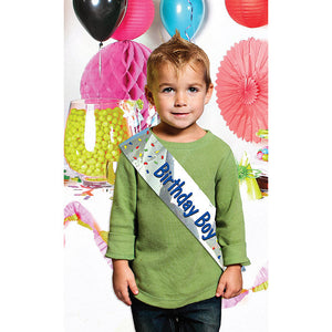 Bulk Pack of 2 Birthday Boy Sash