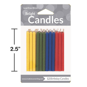 Bulk Pack of 60 Magic Relight Candles