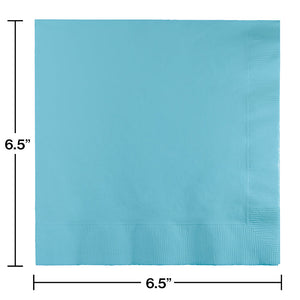 Bulk Pack of 100 Pastel Blue Luncheon Napkin 3Ply