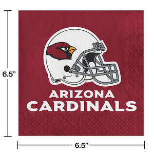 Arizona Cardinals 41 Piece Party Pack for 8 Fans