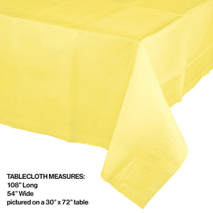 Bulk Pack of 2 Mimosa Tablecover 54"X 108" Polylined Tissue