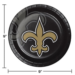 New Orleans Saints 41 Piece Party Pack for 8 Fans