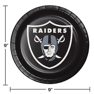 Las Vegas Raiders 41 Piece Party Pack for 8 Fans