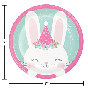 Birthday Bunny 48 Piece Party Kit for 8