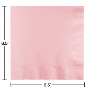 Bulk Pack of 60 Classic Pink Napkins