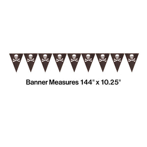 Bulk Pack of 2 Pirate's Map Flag Banner