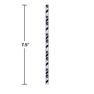 Bulk Pack of 48 Tennessee Titans Straws, Paper