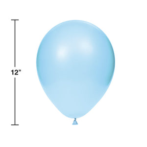 Bulk Pack of 30 Latex Balloons 12" Pastel Blue