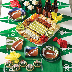 Bulk Pack of 48 Football Party Beverage Napkins