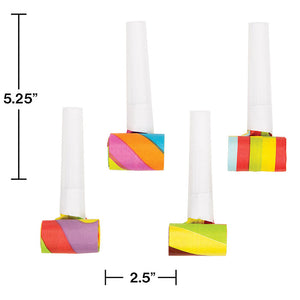 Bulk Pack of 16 Assorted Party Blowers