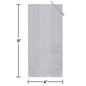 Bulk Pack of 40 Small Clear Cello Favor Bag