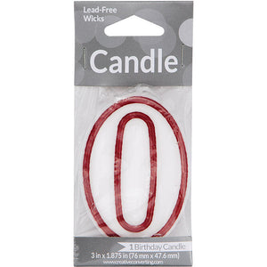 Bulk Pack of 5 #0 Candle