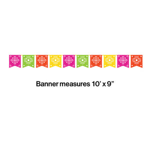 Bulk Pack of 2 Serape Papel Picado Banner