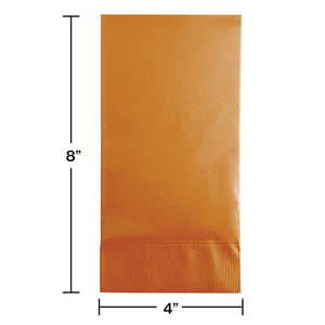 Bulk Pack of 32 Pumpkin Spice Guest Towel, 3 Ply