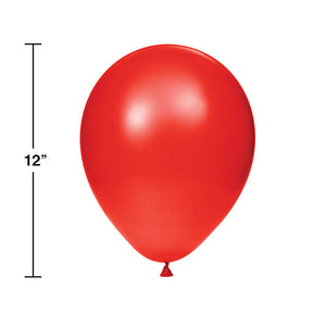 Bulk Pack of 30 Latex Balloons 12" Cl Red