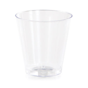 Bulk Pack of 40 Clear 20Ct 2 Oz Shot Glass, Clear