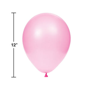 Bulk Pack of 30 Latex Balloons 12" Candy Pink