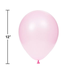 Bulk Pack of 30 Latex Balloons 12" Cl Pink