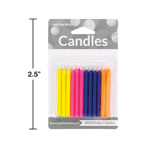 Bulk Pack of 120 Flourescent Candles