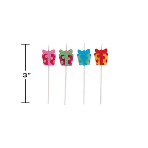 Bulk Pack of 8 Present Pick Candles