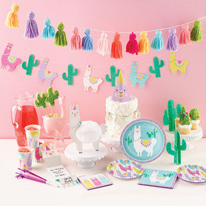 Bulk Pack of 2 Llama Party Centerpiece