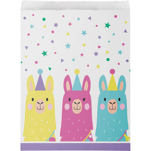 Bulk Pack of 20 Llama Party Treat Bags