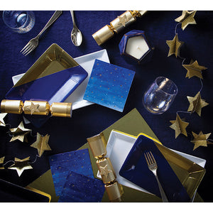 Bulk Pack of 48 Stars & Gold Foil Beverage Napkins By Elise