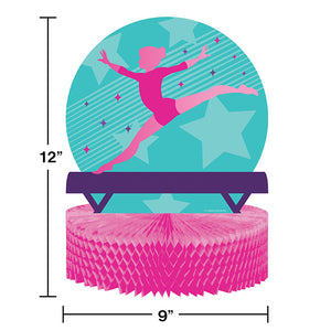 Bulk Pack of 2 Gymnastics Party Centerpiece Honeycomb