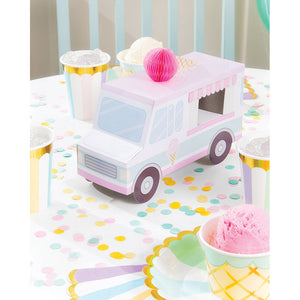 Bulk Pack of 2 Ice Cream Party Centerpiece 3D