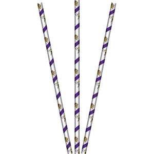 Bulk Pack of 48 Minnesota Vikings Paper Straws