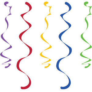 Bulk Pack of 20 Multicolor Dizzy Danglers