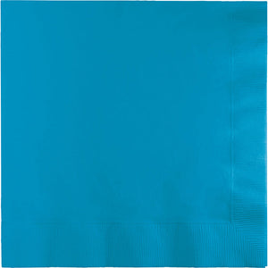 Bulk Pack of 100 Turquoise Luncheon Napkin 3Ply