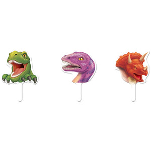 Bulk Pack of 24 Dinosaur Cupcake Topper