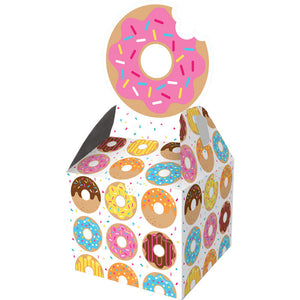 Bulk Pack of 16 Donut Time Favor Boxes