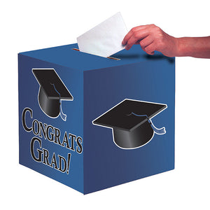 Bulk Pack of 2 Blue Graduation Card Box