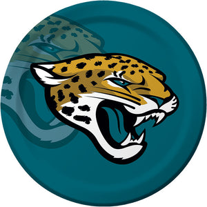 Bulk Pack of 16 Jacksonville Jaguars Paper Plates