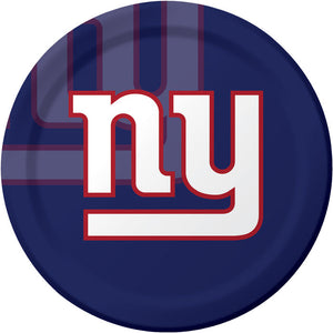 Bulk Pack of 16 New York Giants Paper Plates