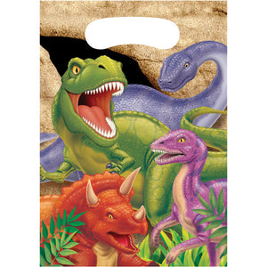 Bulk Pack of 16 Dinosaur Favor Bags