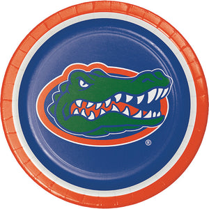 Bulk Pack of 16 Florida Gators Paper Plates