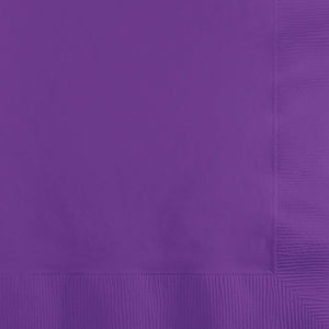 Bulk Pack of 150 Amethyst Beverage Napkin, 3 Ply