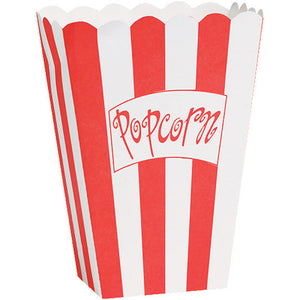 Bulk Pack of 16 Hollywood Lights Popcorn Box Small