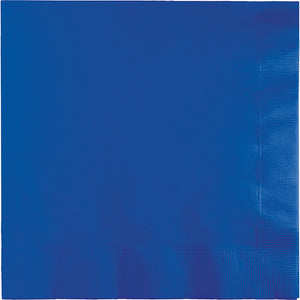 Bulk Pack of 60 Cobalt Blue Napkins