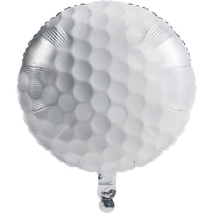 Bulk Pack of 2 Sports Fanatic Golf Metallic Balloon 18"